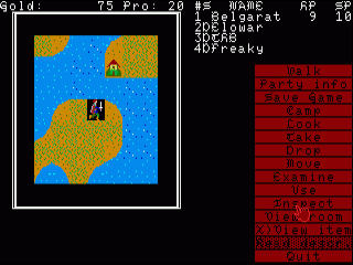 Demon's Winter screenshot 2 for Amiga